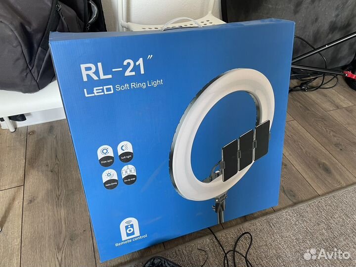 Кольцевая лампа 55см RL-21 новая