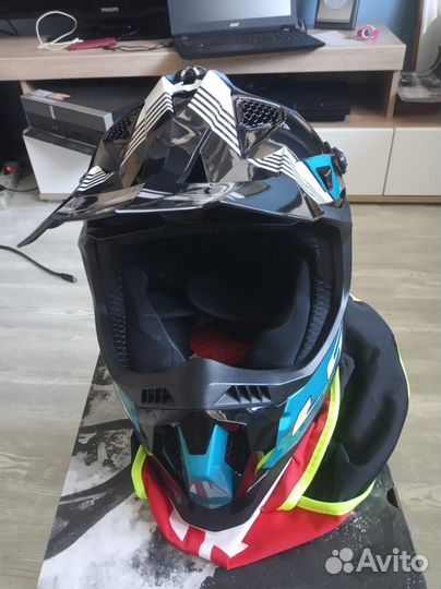 Шлем кроссовый новый. LS2 MX700 Subverter, размер