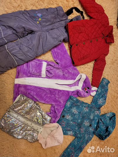 Детские вещи пакетом для девочек 80 86