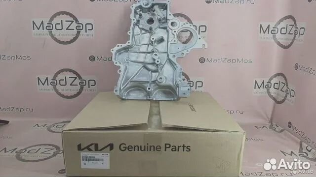 Насос масляный в сборе крышка грм Solaris 2 2018