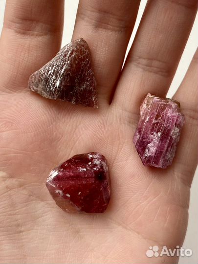 Турмалин полихромный Шерл минерал камень