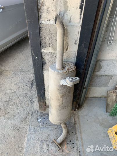 Глушитель на KIA RIO 4 2018г.в