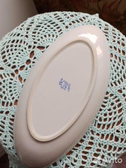 Овальное блюдо фз Вербилки СССР