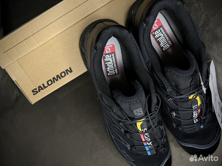 Кроссовки Salomon XT-6 Black термо (41-45)