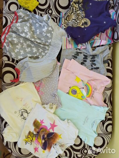 Детские вещи пакетом на девочку 92 98 104