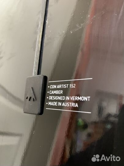 Сноуборд Burton con artist 152