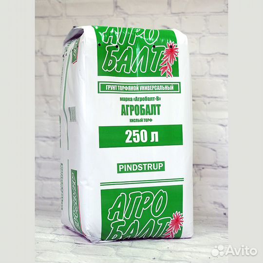Торфяной грунт Агробалт-В 250л