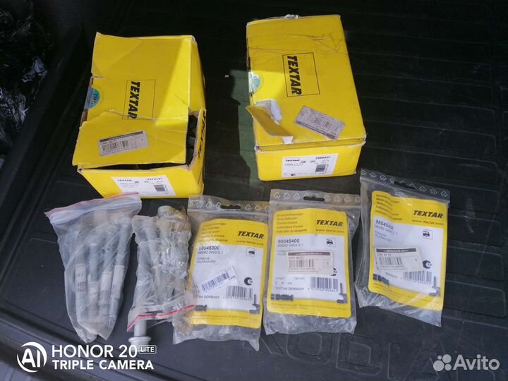 Тормозные колодки на Порше