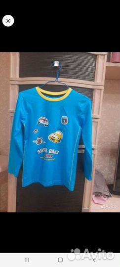 Футболка с длинным рукавом на мальчика