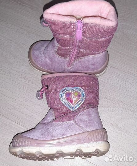 Сапожки для девочки 22 разм