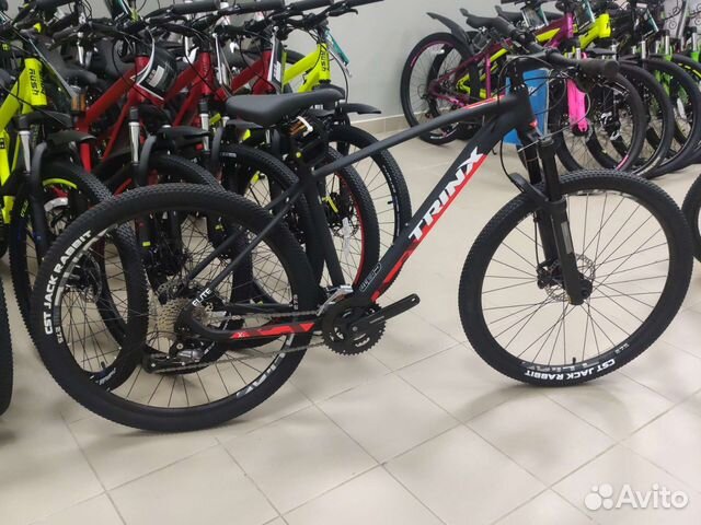 Велосипед 27.5 Trinx X1 elite черный мат/белый/кр
