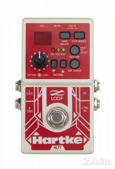 Педаль эффектов для гитары и бас-гитар Hartke HL77