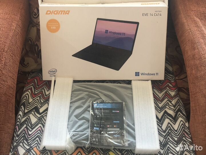 Ноутбук дигма