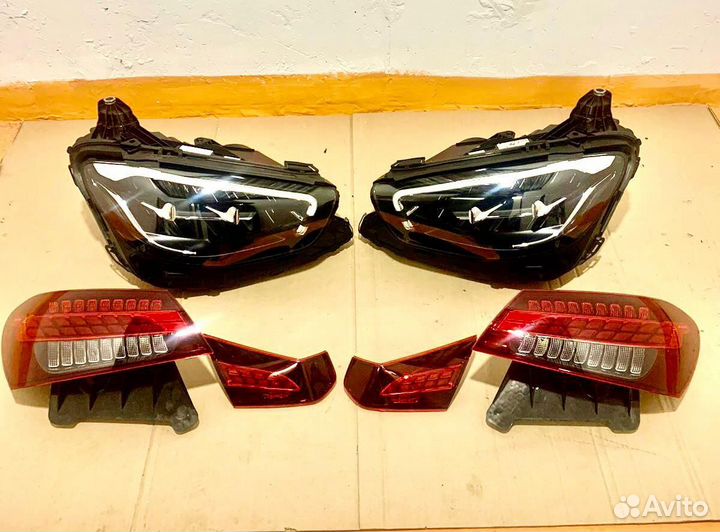 Оптика Mercedes w213 рестайлинг 2021год