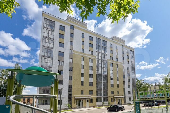 2-к. квартира, 69,3 м², 8/9 эт.