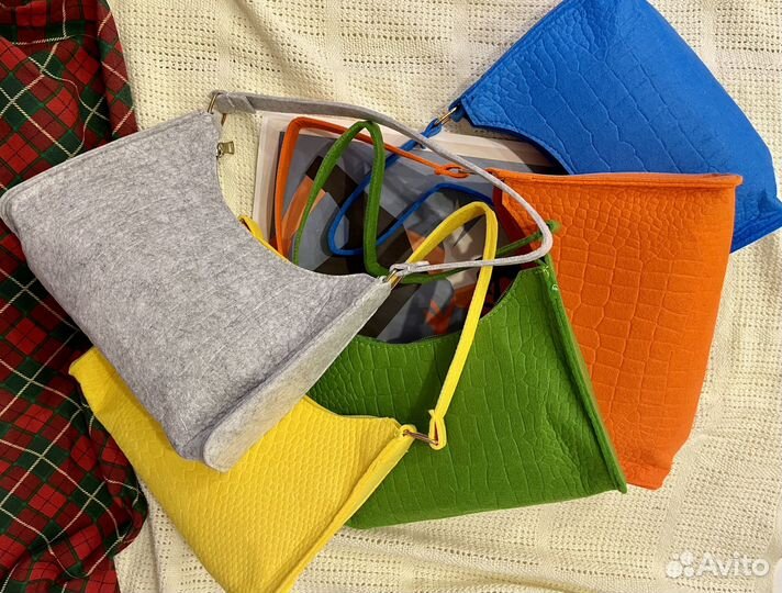 Сумка войлочная женская, новая