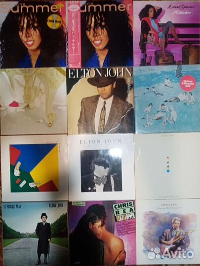 Donna Summer, Elton John, Chris Rea