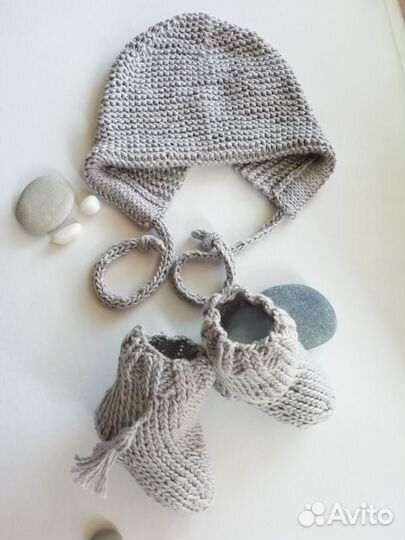 Чепчик для новорожденного