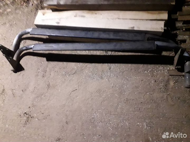 Жащита порогов УАЗ патриот первого поколения