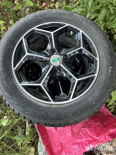 Зимняя резина r15 в сборе на литье