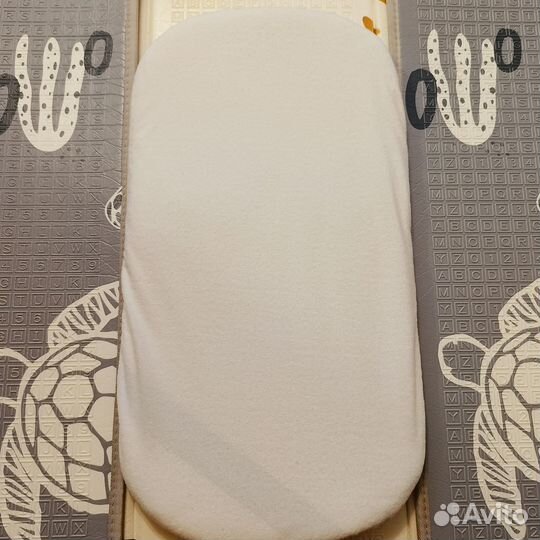 Матрасик в колыбель + наматрасник