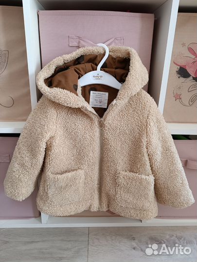 Шубка тедди Zara 98
