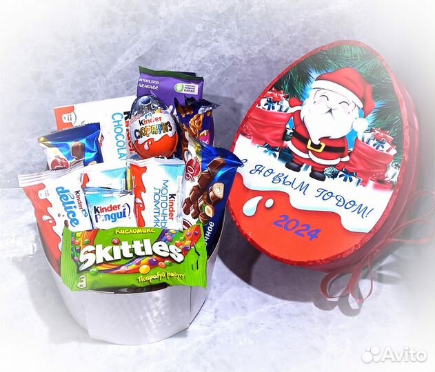 Новогодние детские подарки,боксы