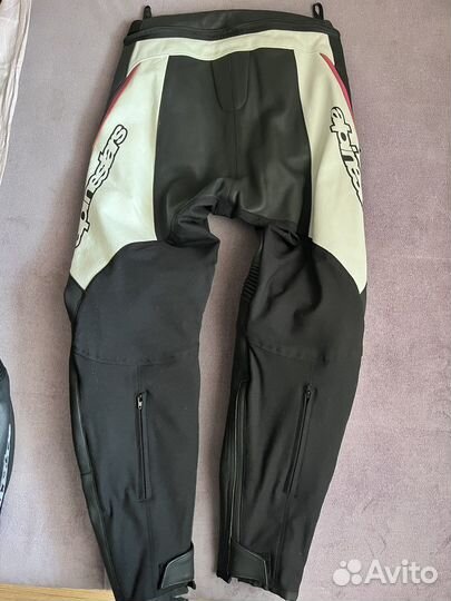 Мотобрюки женские кожаные alpinestars