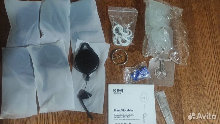 Система (шкивов) подвеса кабеля VR устройств kiwi
