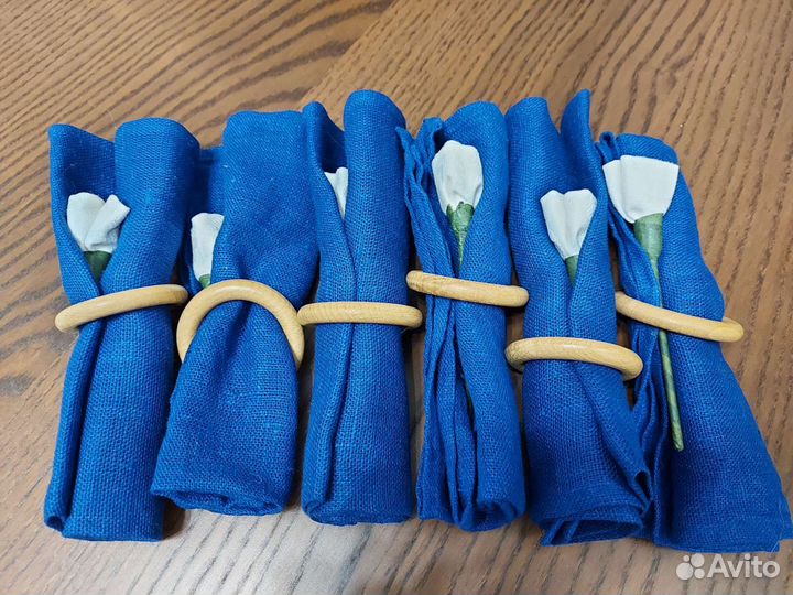 Набор льняных салфеток