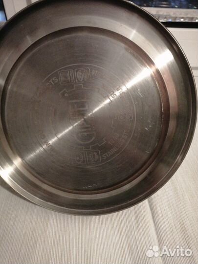 Чайник Gipfel со свистком, 2 литра, нержавейка