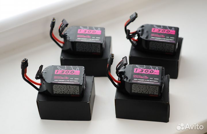 Аккумуляторы li-po 6s cnhl 1300mAh 100c