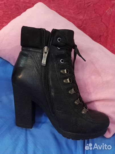 Ботильоны натуральная кожа 38