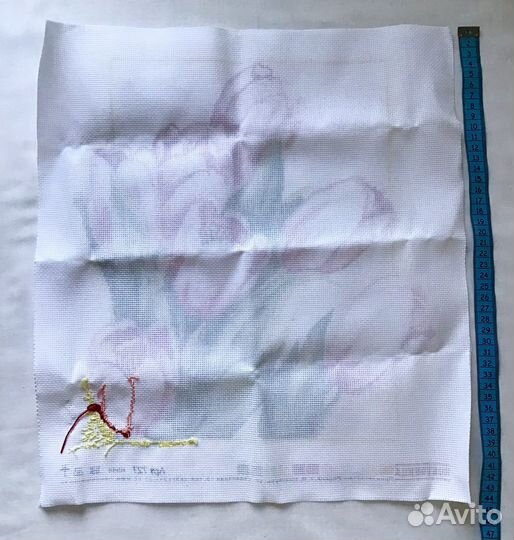 Канва ткань с рисунком схема для вышивания