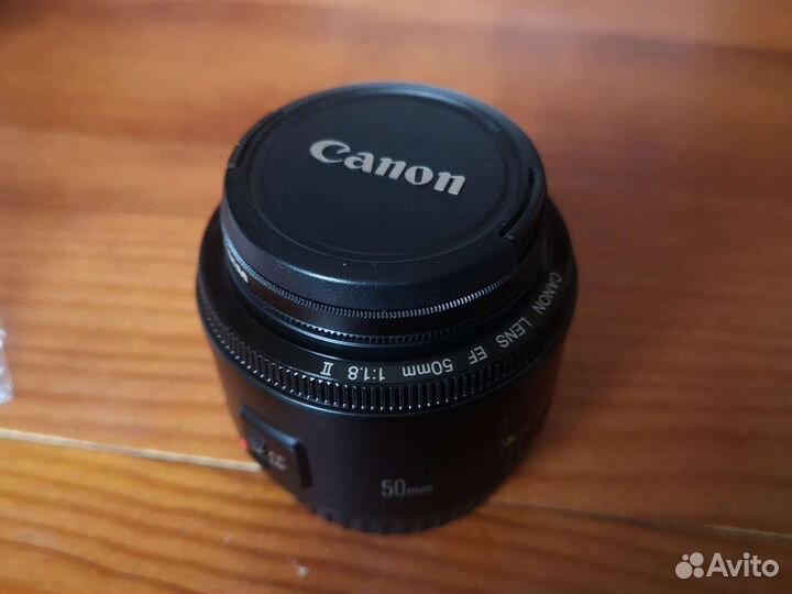 Объектив Canon ef 50mm f 1 8 II