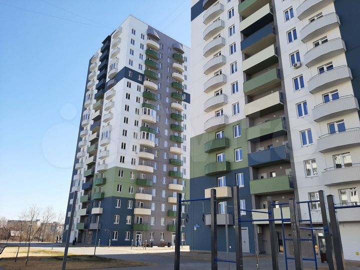 2-к. квартира, 52,7 м², 11/16 эт.