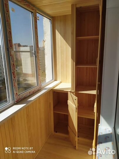 Остекление Обшивка (Отделка) балконов и лоджий