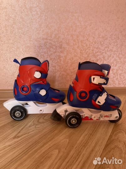 Детские ролики и защита