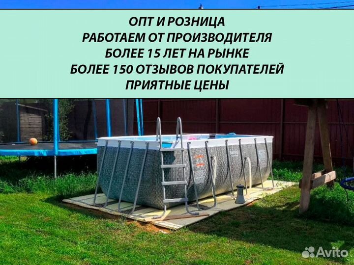 Бассейн каркасный бествей / бассейн bestway