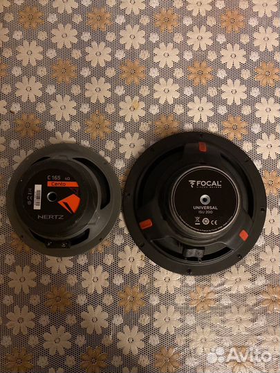 Focal Universal ISU 200 и Hertz c 165