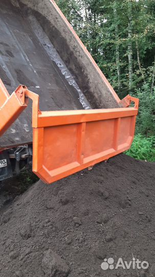 Земля чернозём для благоустройство дачного участка