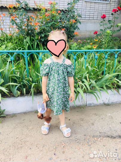 Платье для девочки 86 92