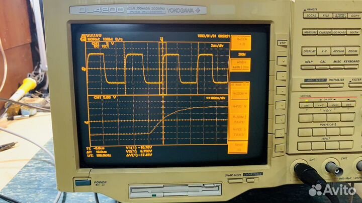 Осциллограф Yokogawa DL4200 4 канл 300 мГц