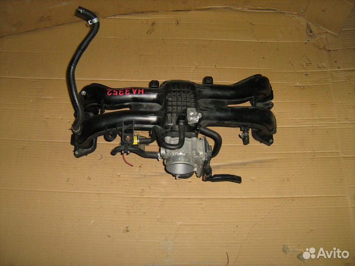 Коллектор впускной в сборе с дроссельной заслонкой