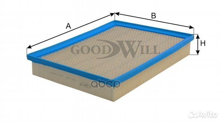 Фильтр воздушный AG240 Goodwill