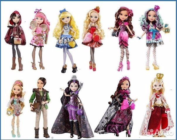 Куклы эвер афтер хай фото Куклы Ever After High. Все новые. Разные купить в Красноярске Личные вещи Авито