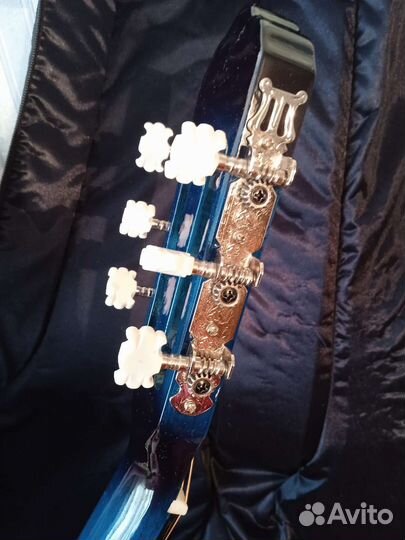 Гитара с чехлом, утепленным