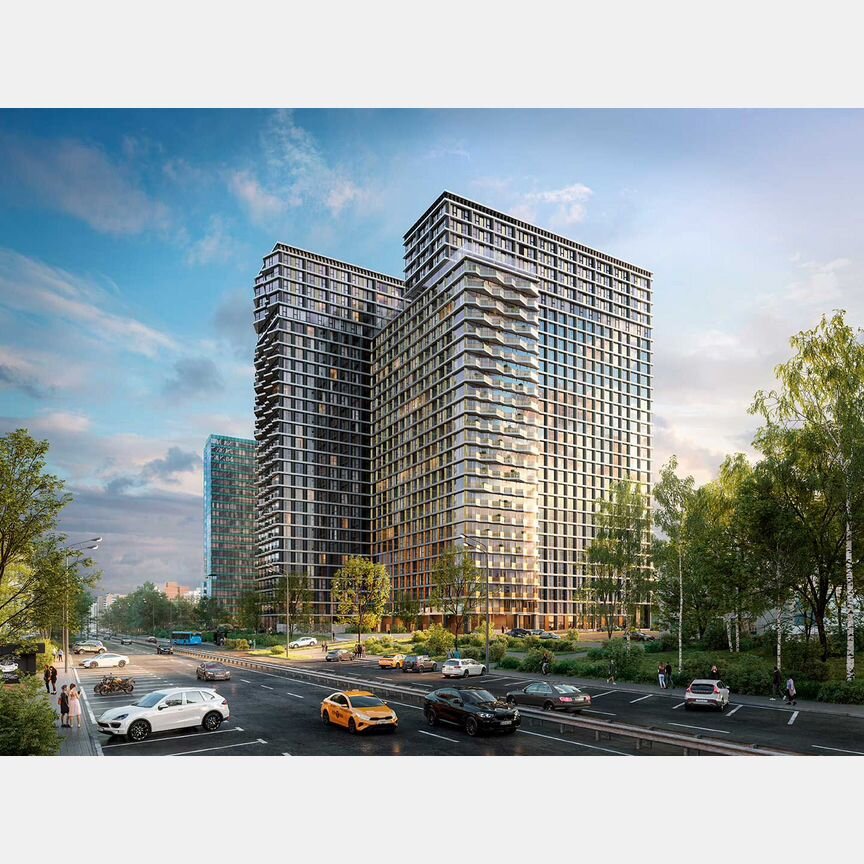 1-к. апартаменты, 42,6 м², 15/29 эт.