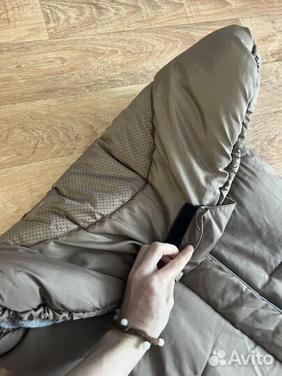 Теплый непромокаемый конверт в коляску