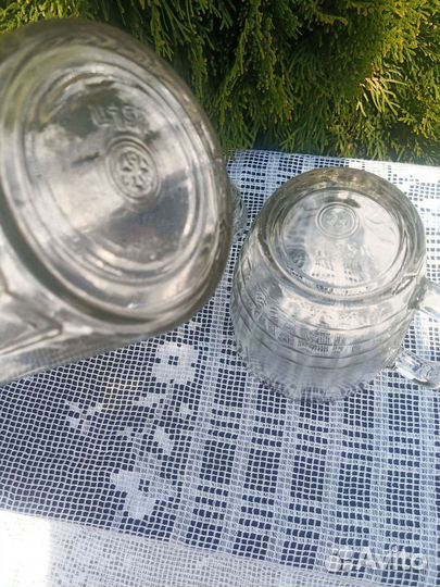 Графин усз,пивные кружки стекло,керамика СССР